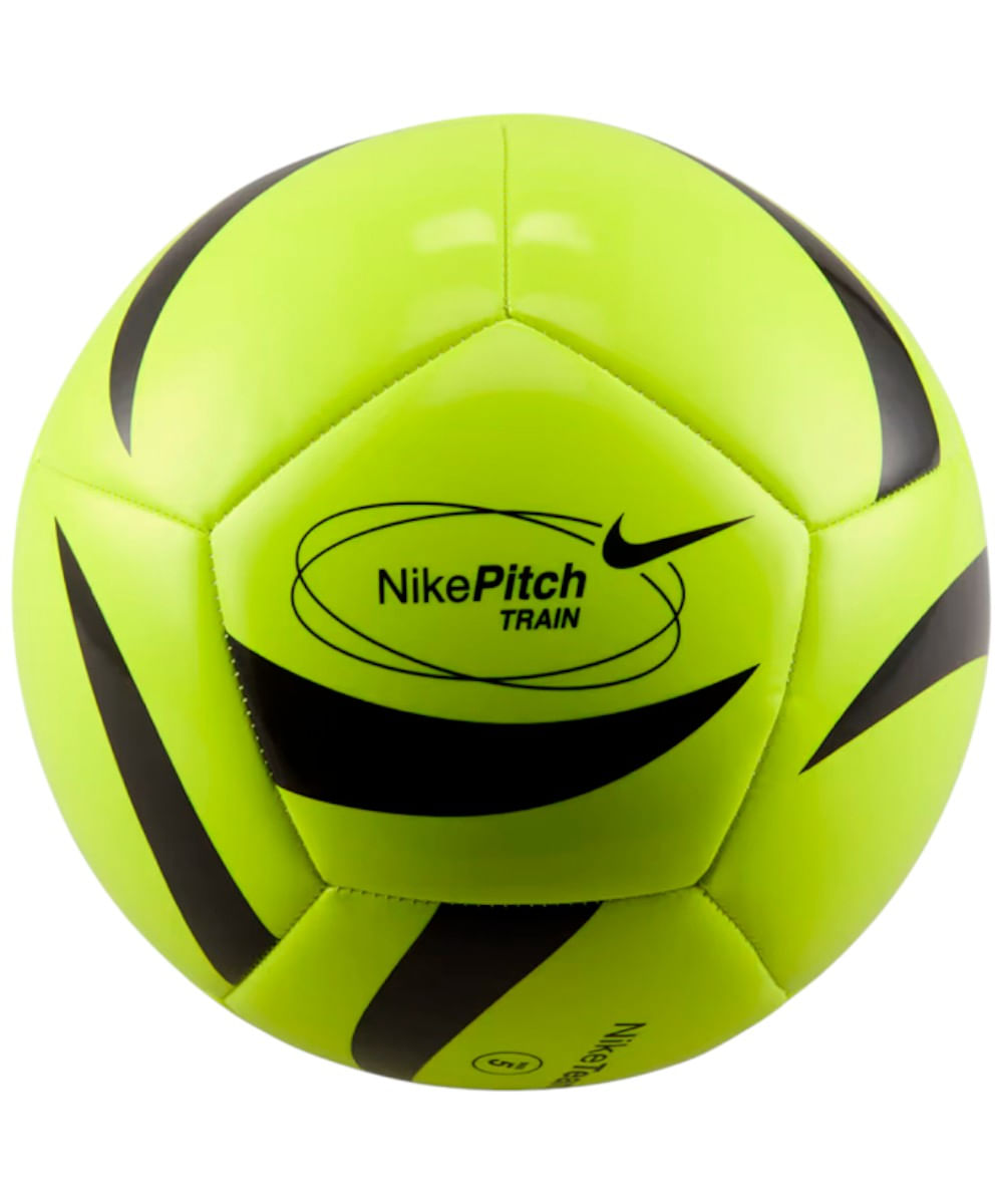 Balón de fútbol Nike #4 amarillo con negro