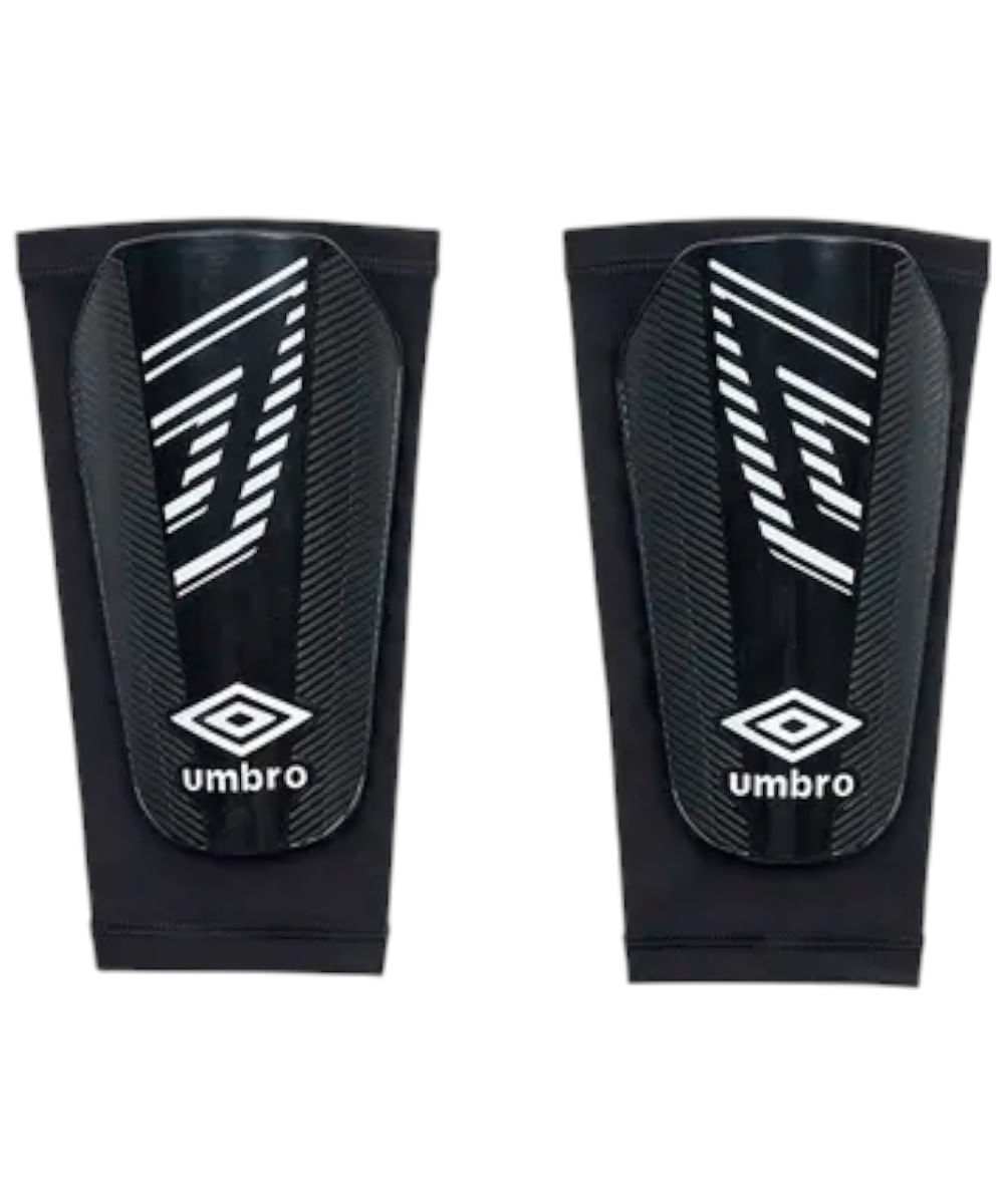 Espinillera Umbro negro/blanco para hombre