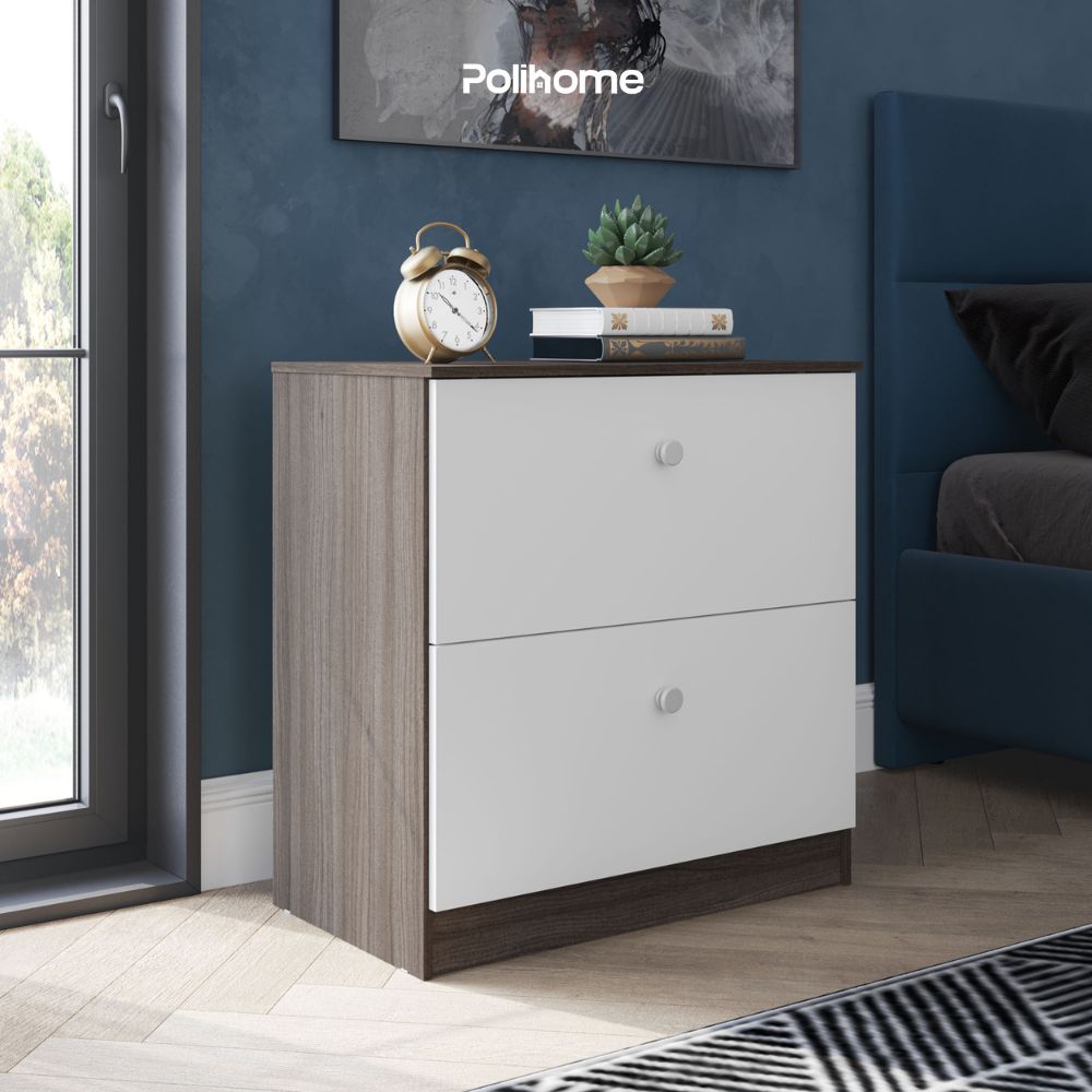 Mesa de noche Candeias 2 Cajones