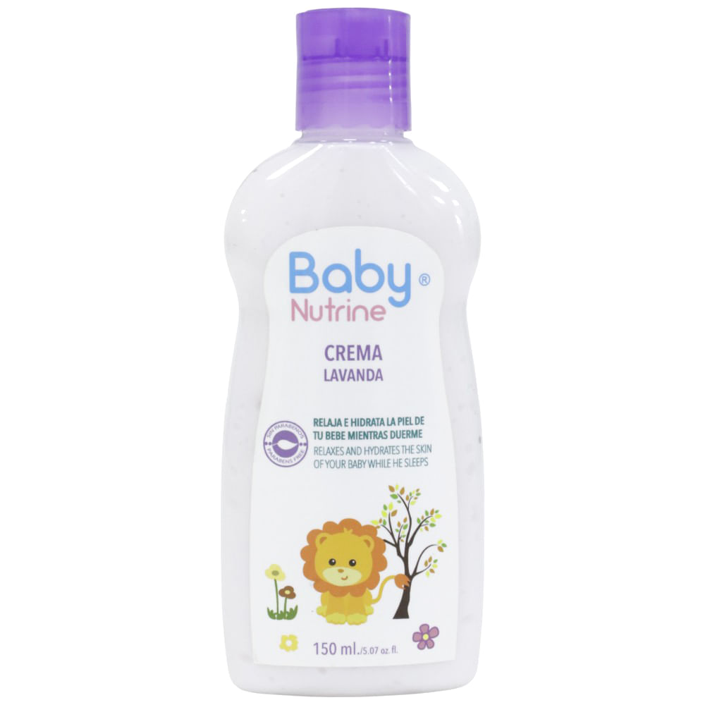 Crema relajante de lavanda Baby Nutrine 150 ml para bebé