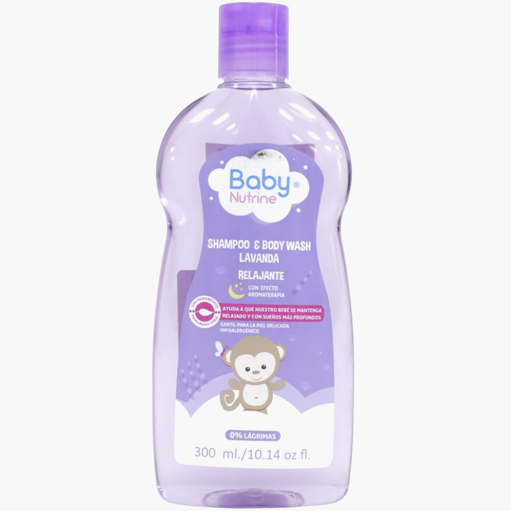 Shampoo Baby Nutrine de lavanda 300 ml para bebé
