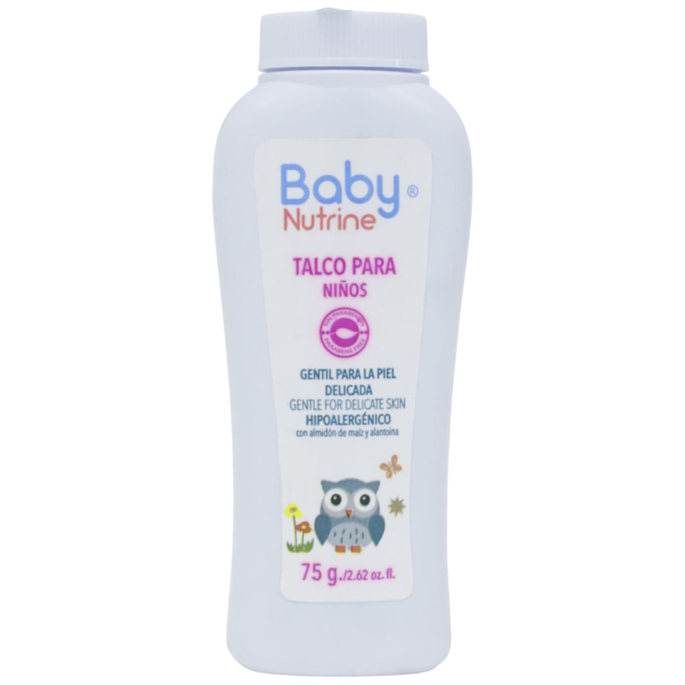 Talco Baby Nutrine 75 gr para bebé