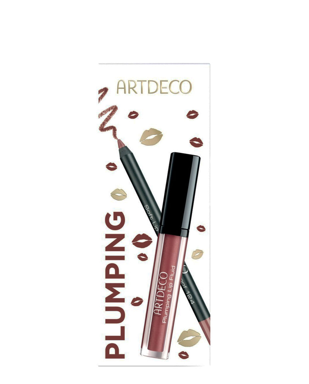 Set Plumping Lip Fluid + Soft Lip Liner Waterproof