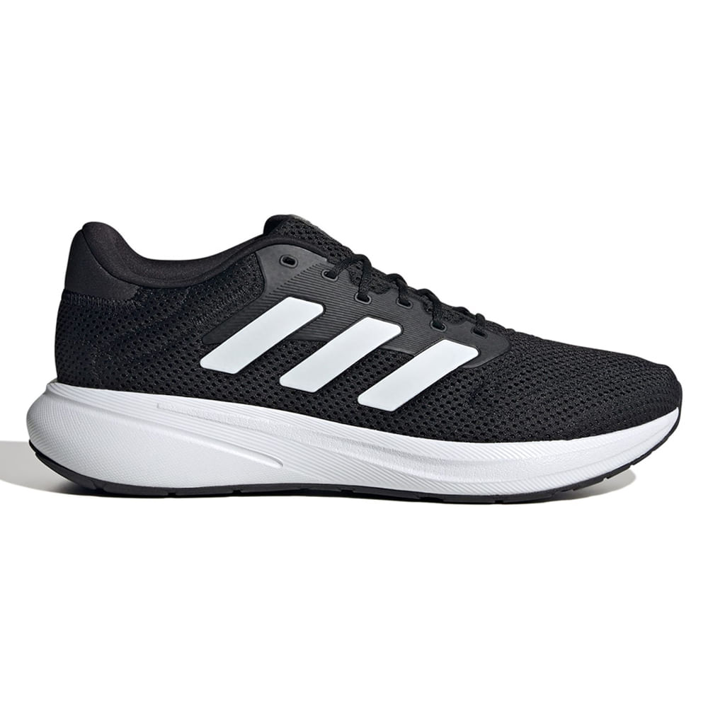 Zapato Adidas Response Runner deportivo negro para hombre