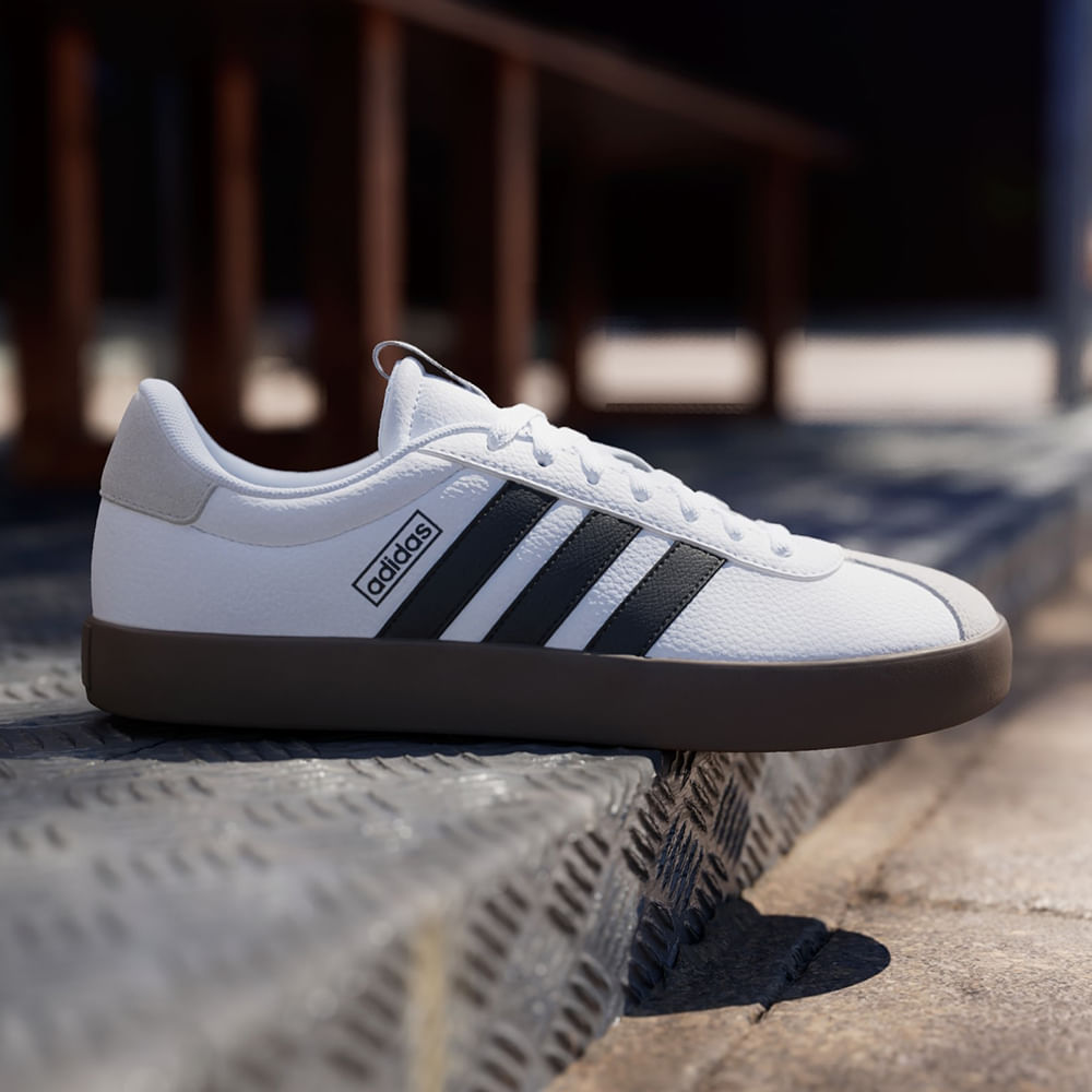 Zapato sneaker Adidas FTW VL Court 3.0 casual blanco hombres