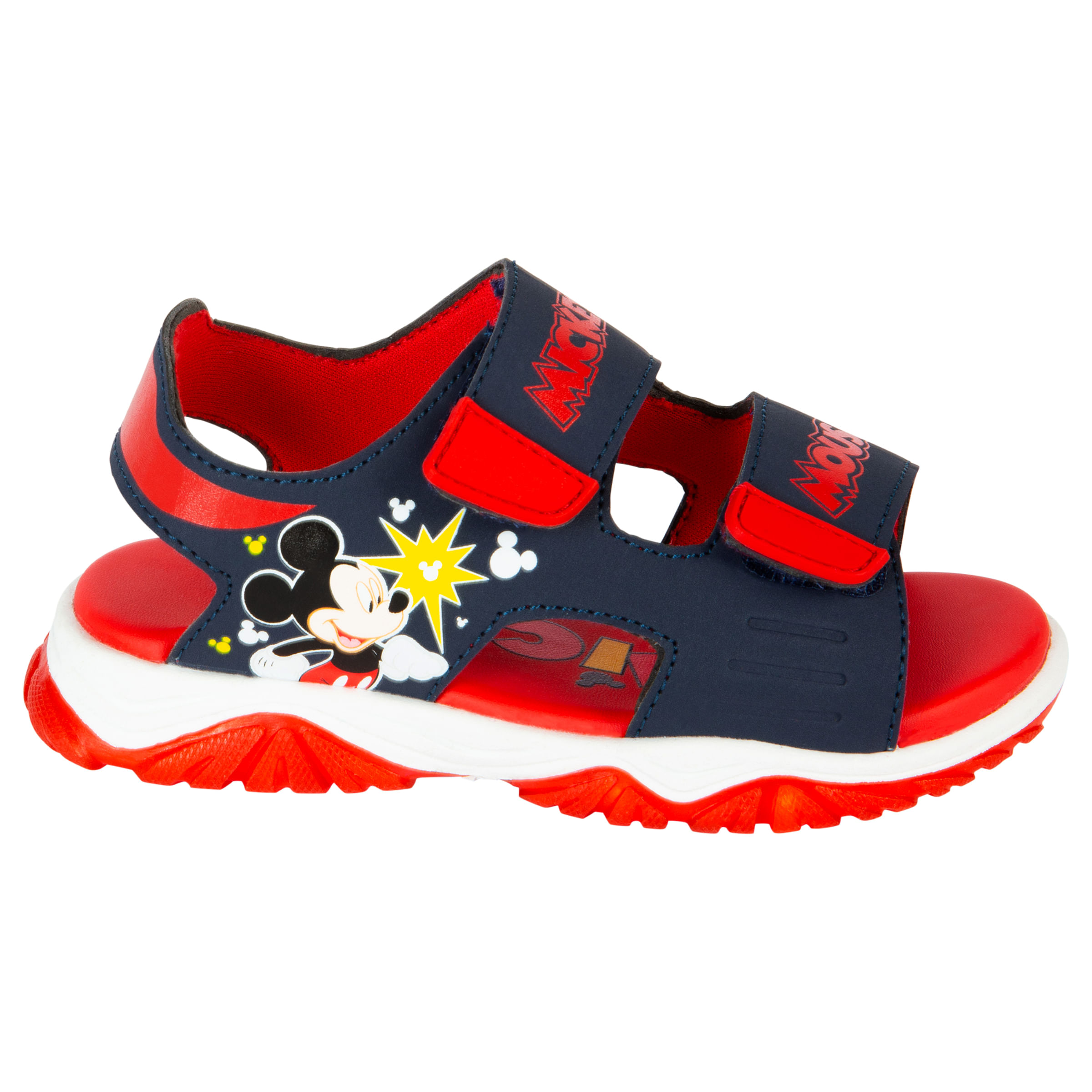 Sandalias Con Diseño De Mickey Para Niño Pequeño Azul Disney 201062