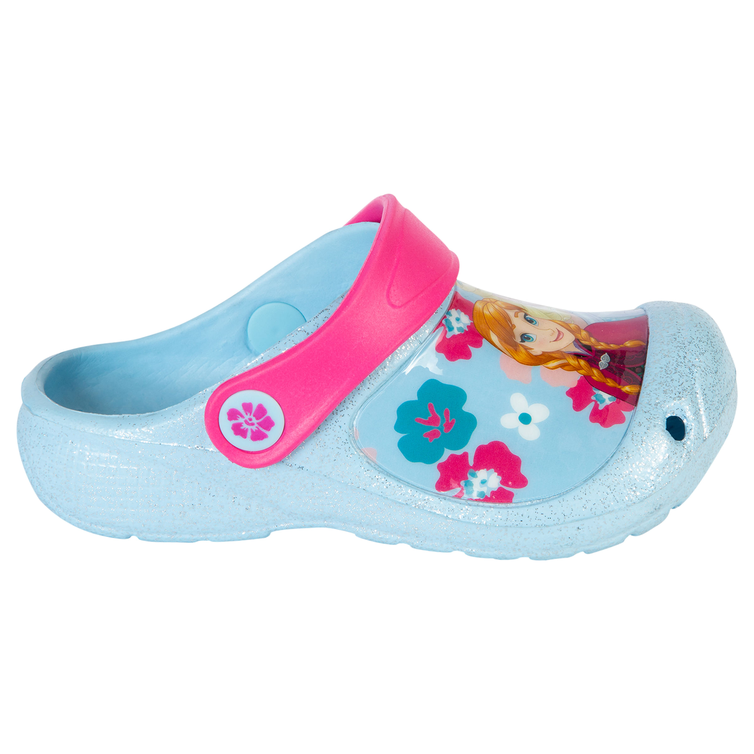 Sandalias Con Diseño De Frozen Para Niña Pequeña Azul Claro Marvel 201405