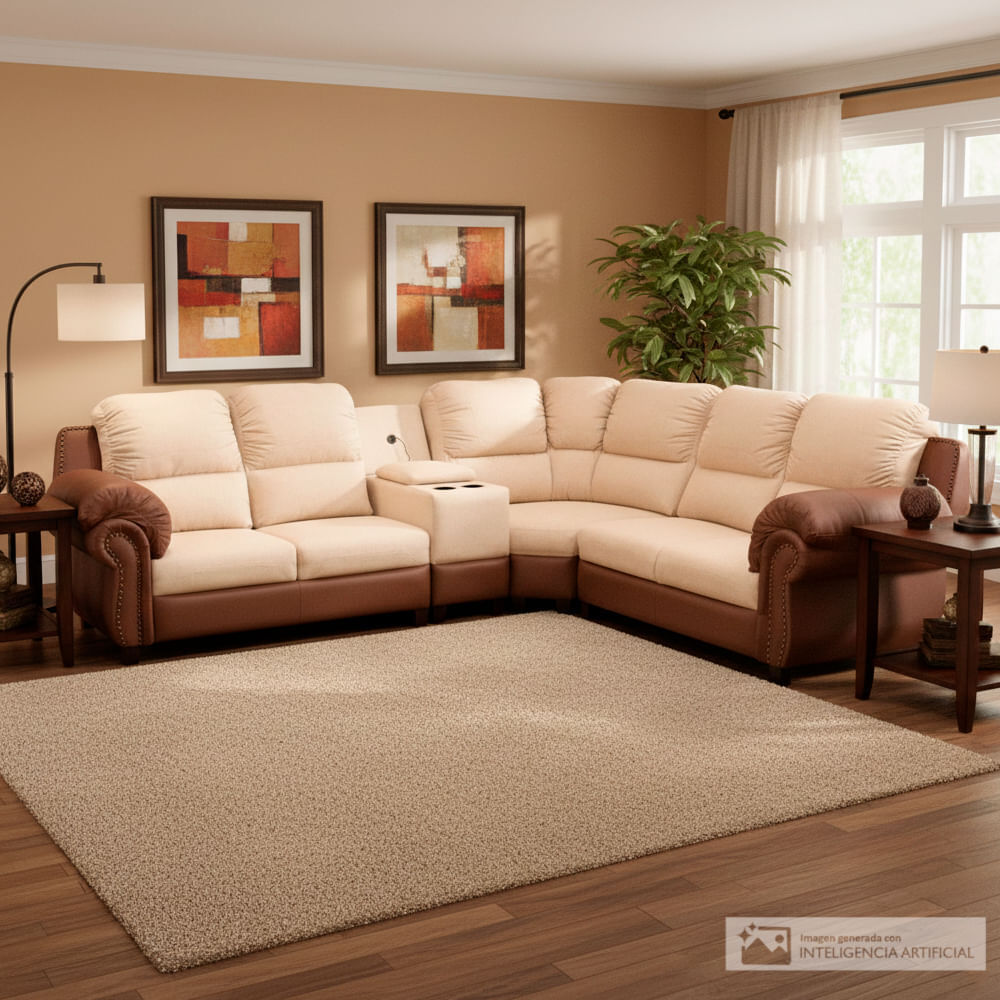 Sala seccional Tifanny 5 piezas