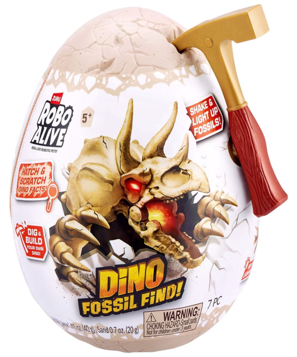 Zuru Robo alive robot dinofósil huevo fossil cápsula mini sorpresa