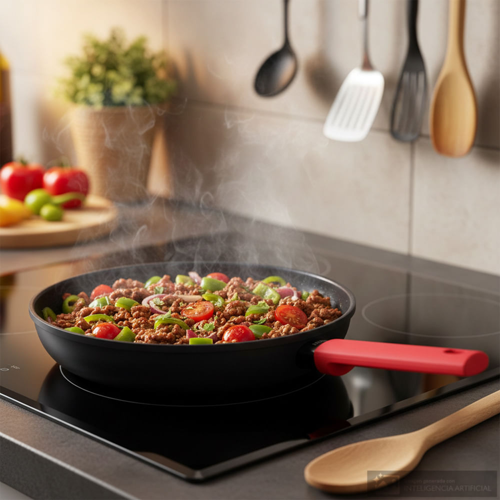 Sartén H&H de aluminio colección Pulse induz 24 cm