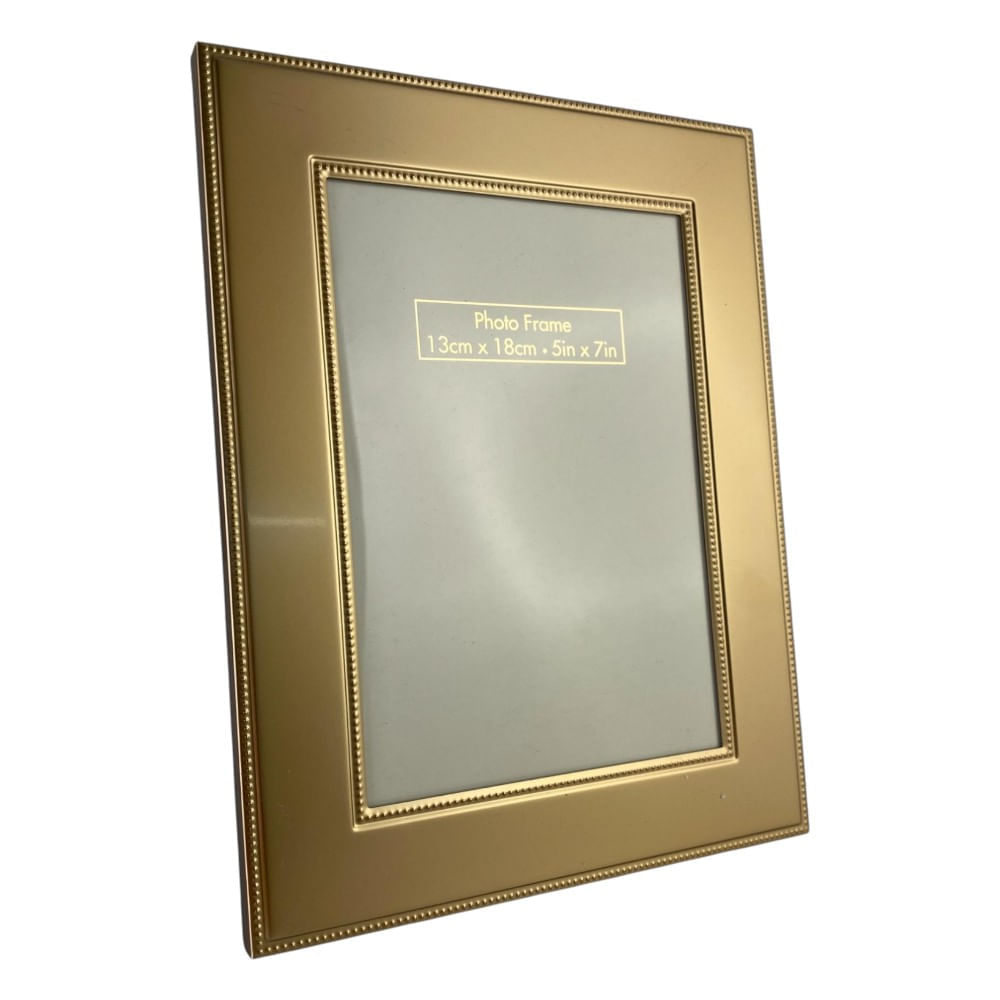 Portarretrato con marco de acero 22.8x17.7 cm