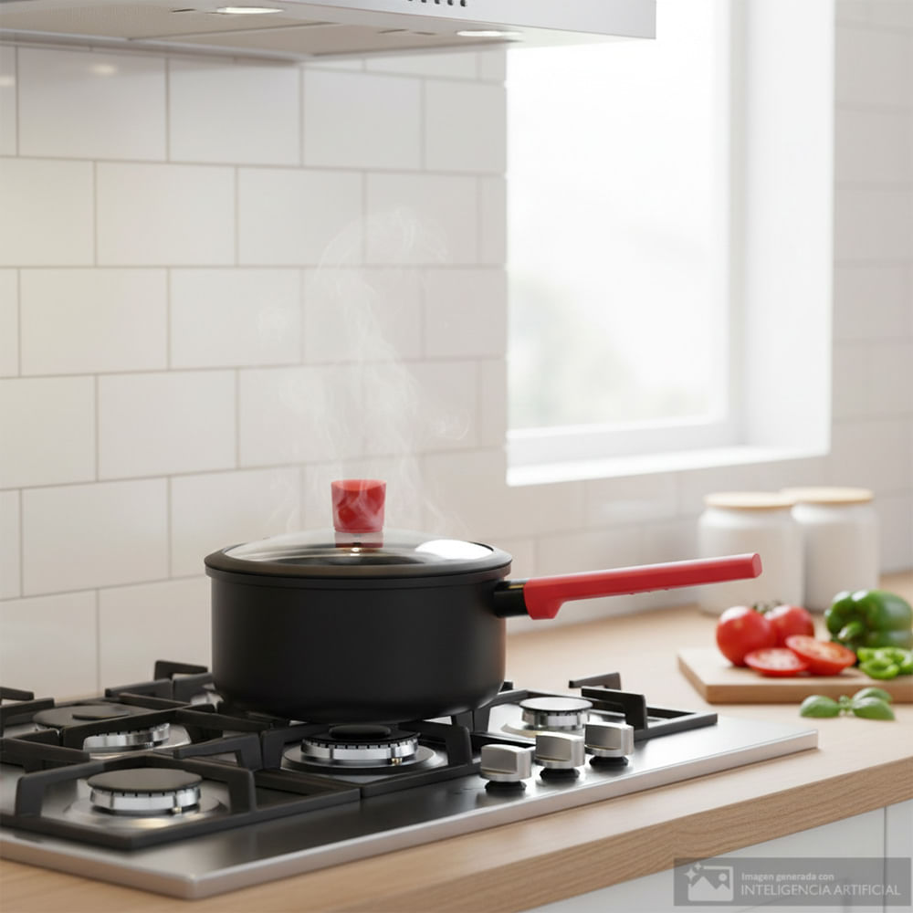 Olla salsera H&H de aluminio colección Pulse induz 20 cm