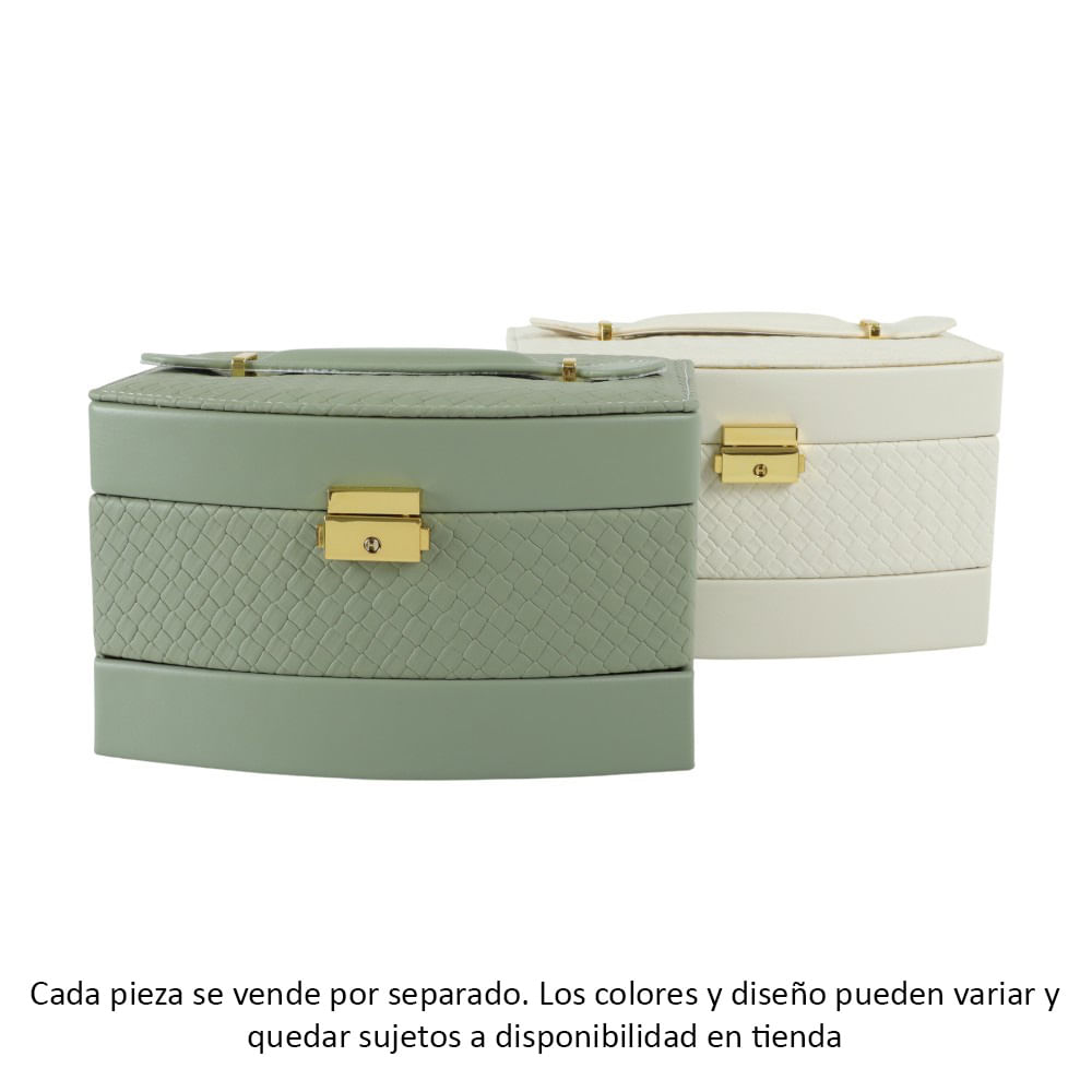 Joyero surtido con gavetas 22x15.5x13.5 cm