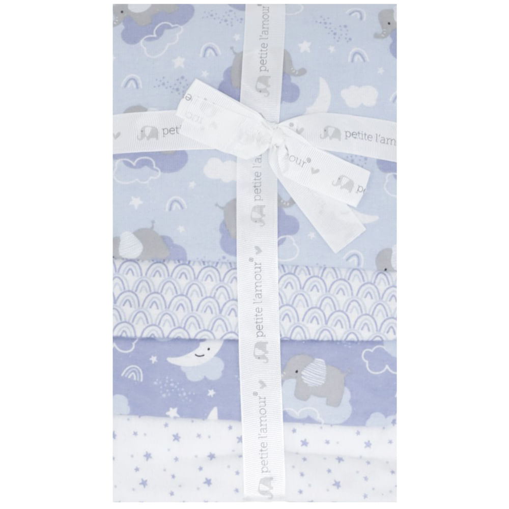 Set de 4 frazadas para niño bebé niño