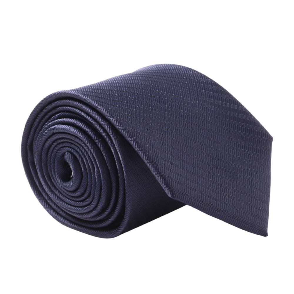 Corbata Izod azul navy texturizada para hombre