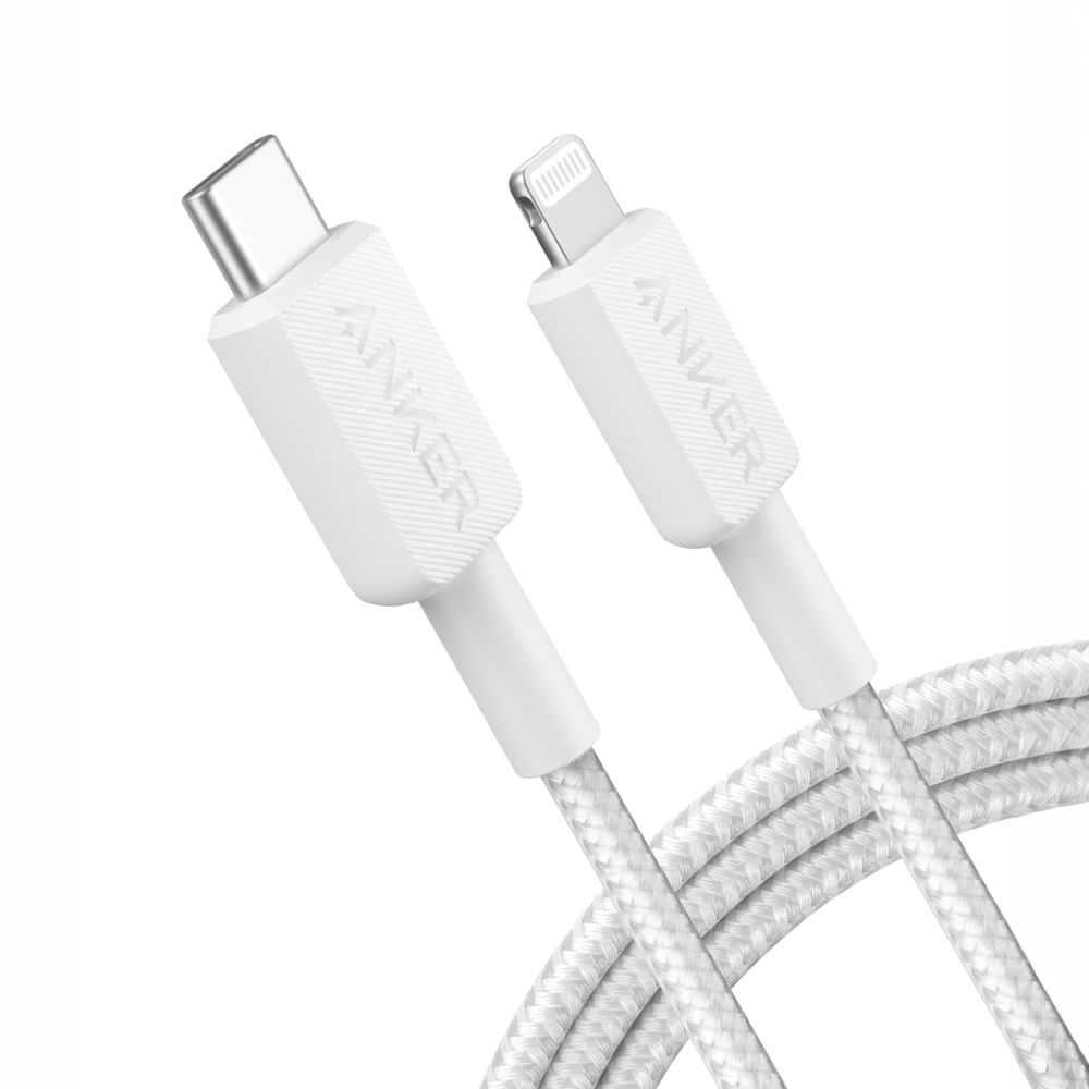 Cable trenzado Anker 322 USB-C a Lightning 182 cm