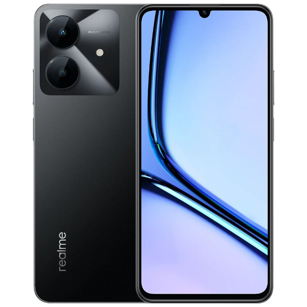 REALME NOTE 60X 4+128GB BLACK - RMX3938 - 631011005524