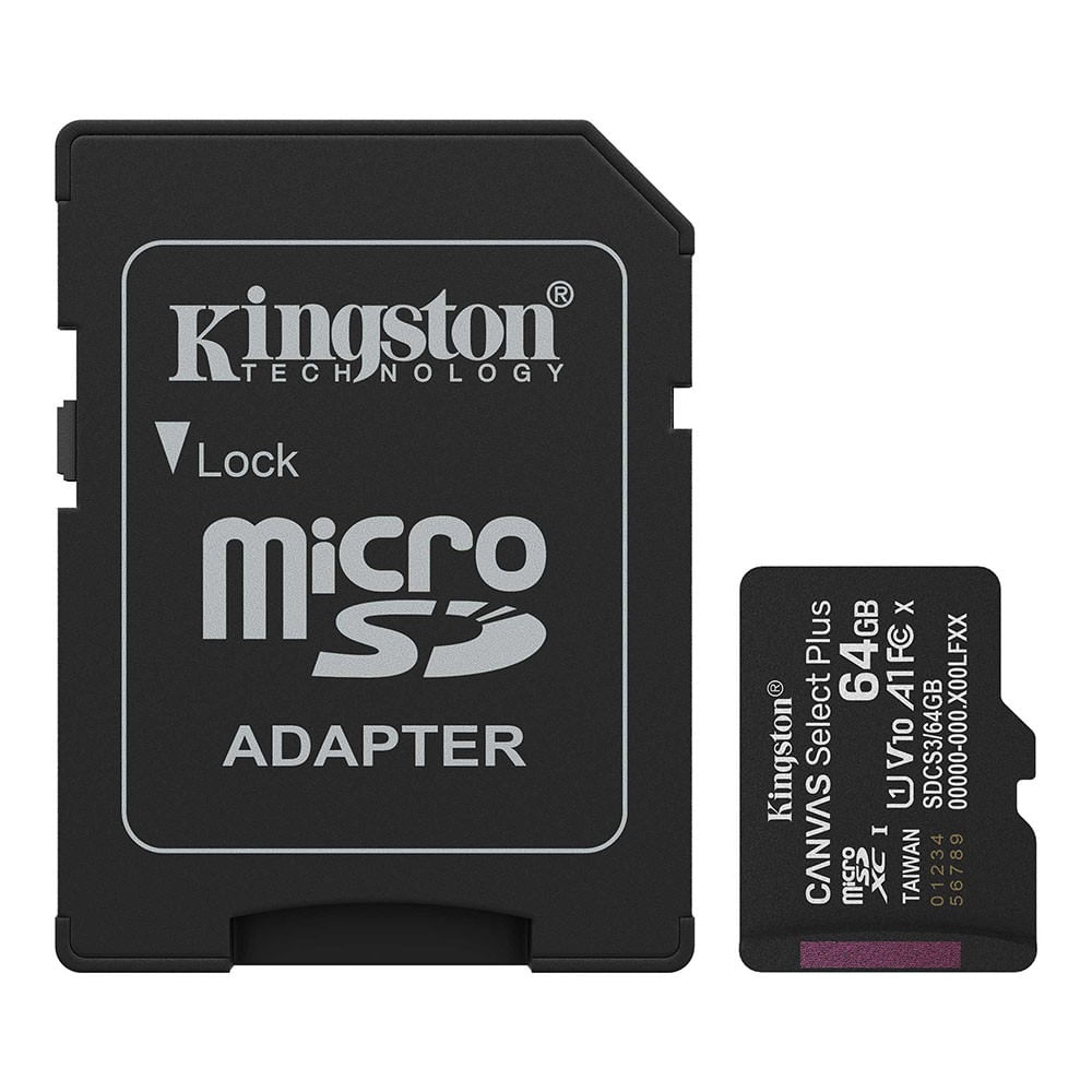 Tarjeta de memoria microSD Canvas Select Plus Gen3 150mb/s