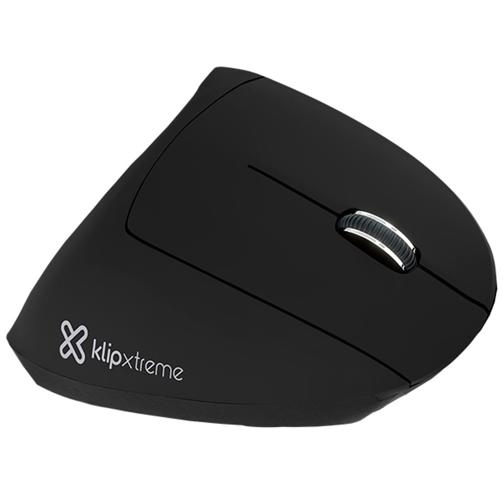 Mouse ergonómico KlipXtreme Everest Max recargable