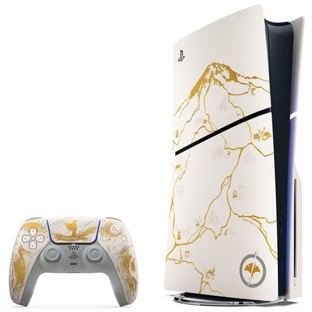 PlayStation 5 Ghost of Yotei Gold Limited Edition Bundle (slim)