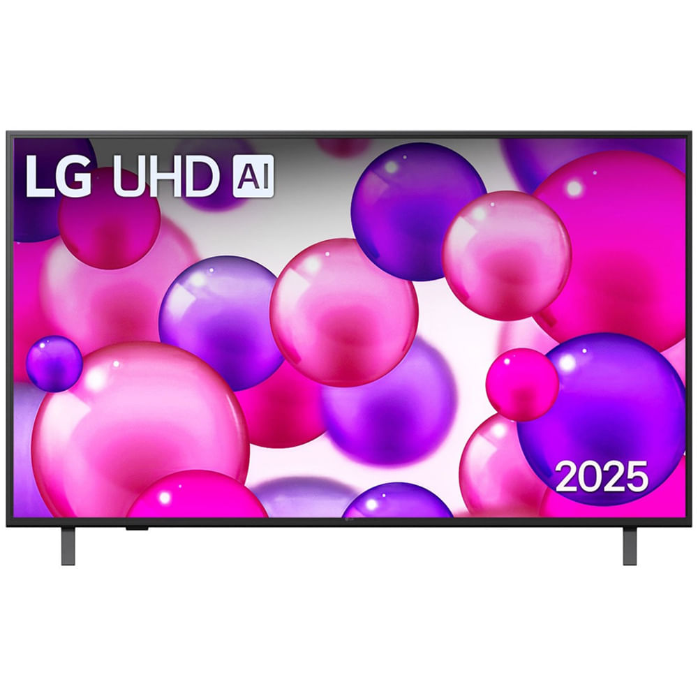 Pantalla LG 43" (109.22 cm) UHD AI 4K HDR10 Pro 43UA8000PSB TV LED SMART 109.22 cm (43") UHD/4K AI GEN8