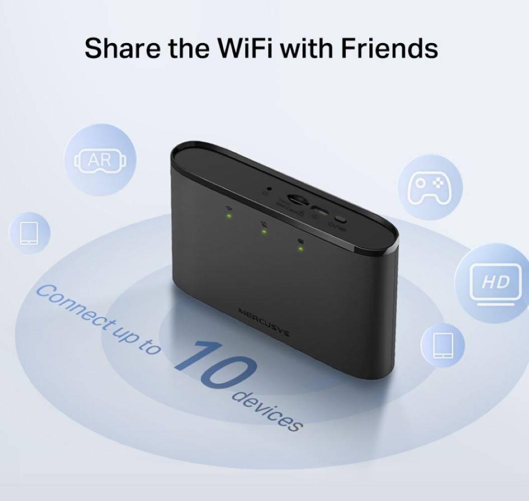 Router Portátil 4G LTE Wi-Fi