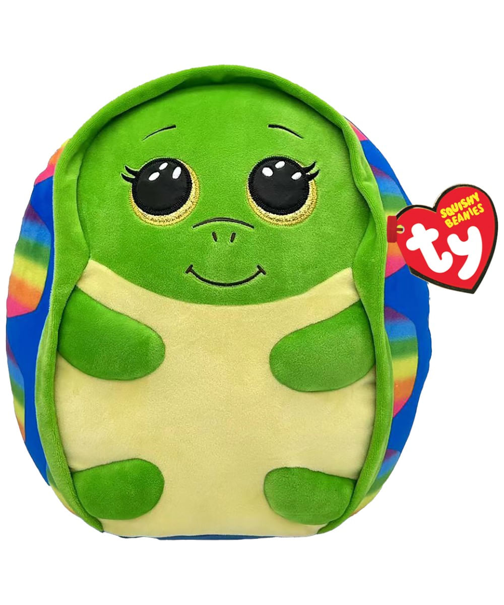 Ty Squish-a-boos Shrugs tortuga arcoíris