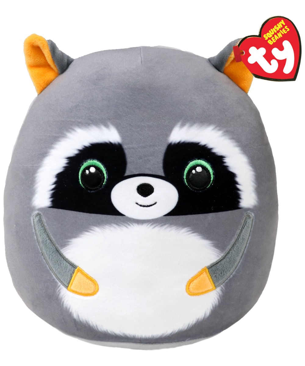 Ty Squish-a-boos Sneaky mapache gris