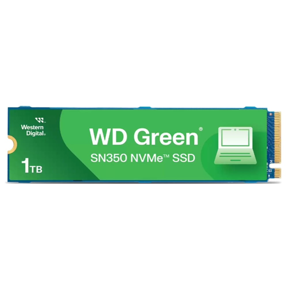 Unidad de Estado Sólido NVMe SSD de 1TB Western Digital Green SN350
