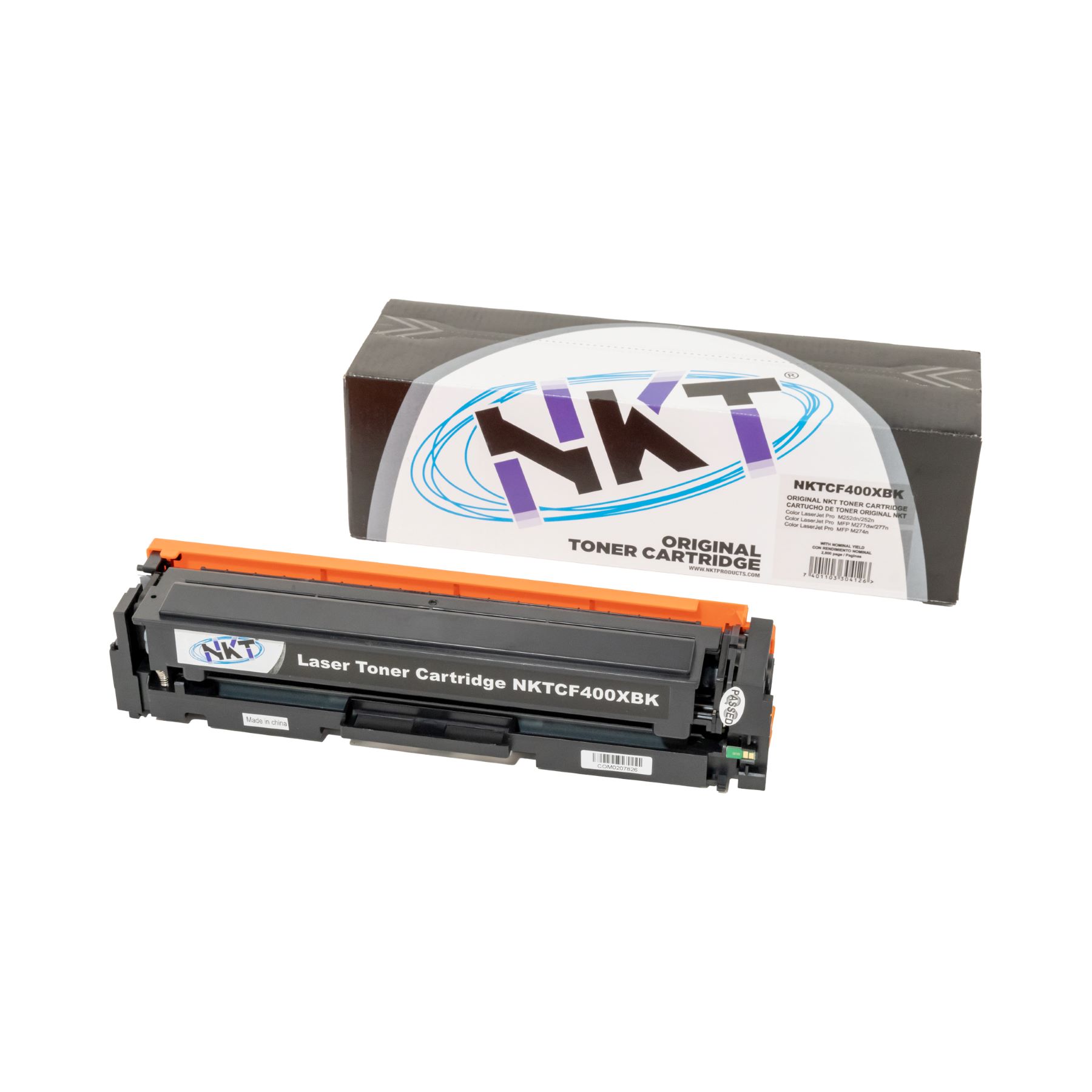 Toner para impresora NKT HP201A PARA CF400X / CANON CRG054H BLACK