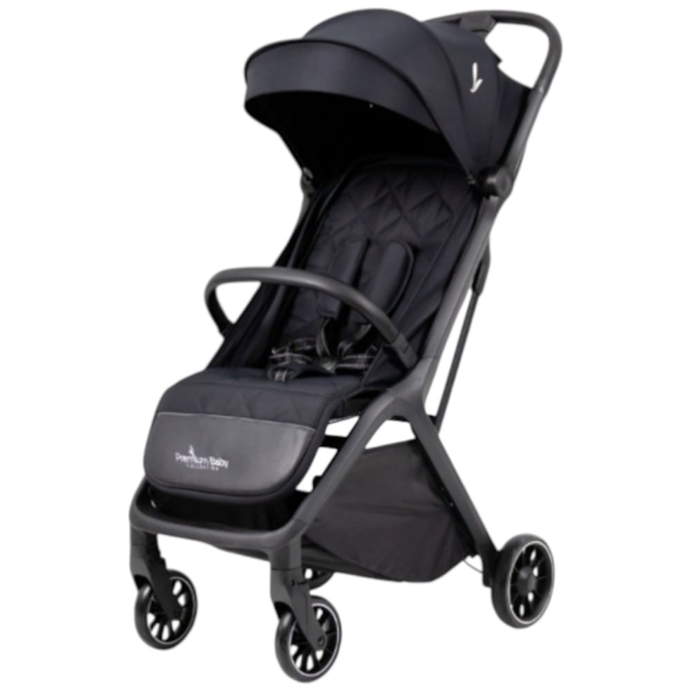 Coche Premium Bab16 Sienna negro para bebé