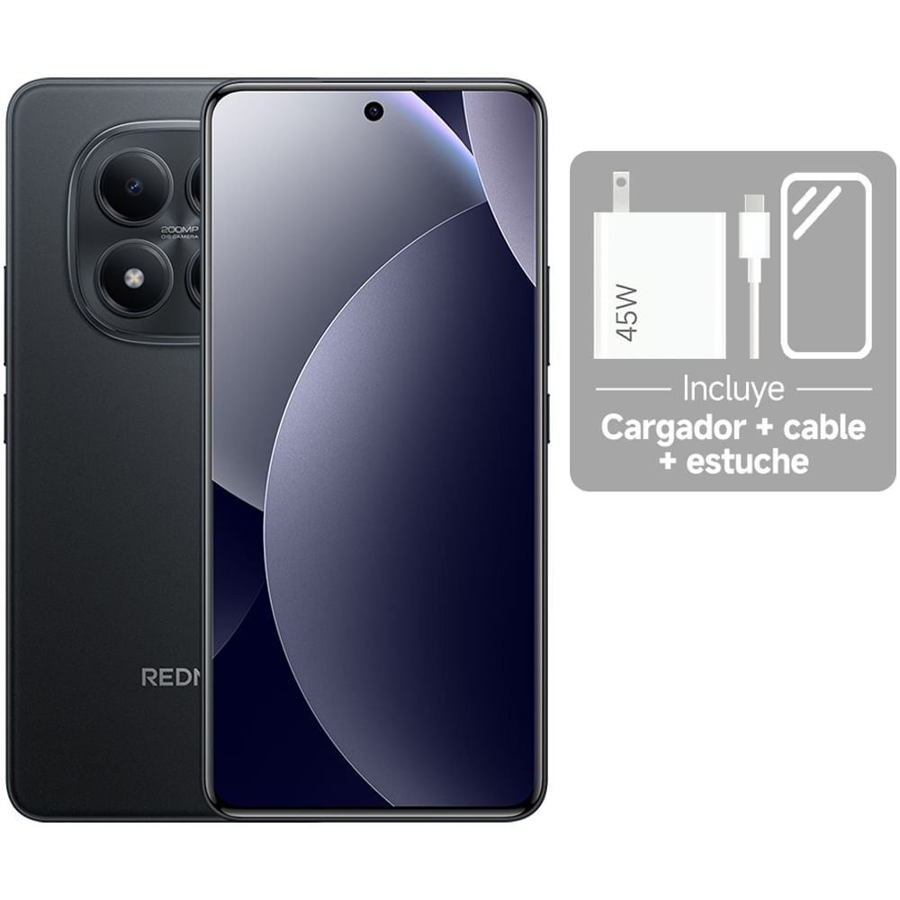 Celular REDMI Note 15 Pro 8GB RAM 256GB ROM 6.77" (17.20 cm) MediaTek Helio G200-Ultra Cámara Posterior 200 MP