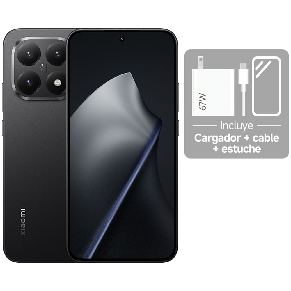 Celular Xiaomi 15T 512GB ROM 12GB RAM Pantalla 6.83" (17.35 cm) MediaTek Dimensity 8400-Ultra Alto rendimiento Cámara Posterior 50 MP