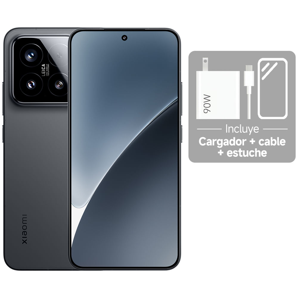 Celular Xiaomi 15 512 GB 12 GB RAM Pantalla 6.36" (16.15 cm) Snapdragon 8 Elite Rendimiento premium Cámara Posterior 50 MP