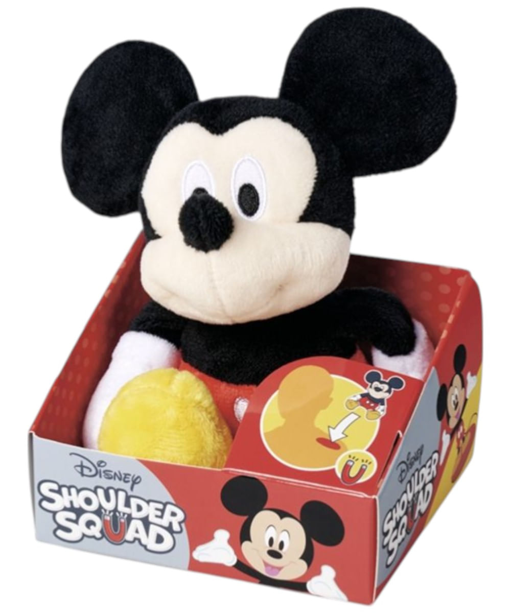 Peluche Magnético Mickey Mouse Shoulder Squad Disney Original