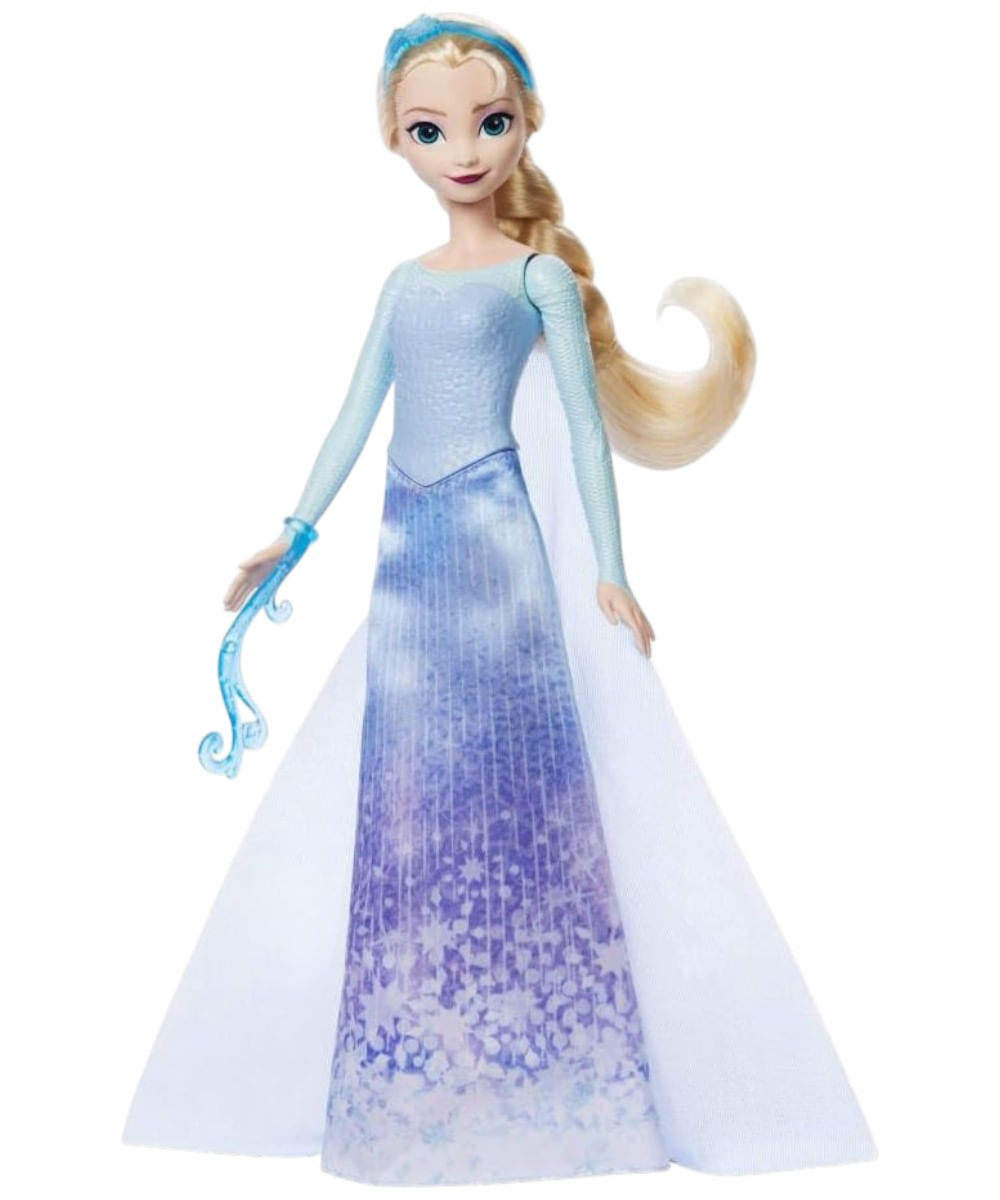 Muñeca Elsa Frozen Spin & Reveal con Sorpresas y Accesorios