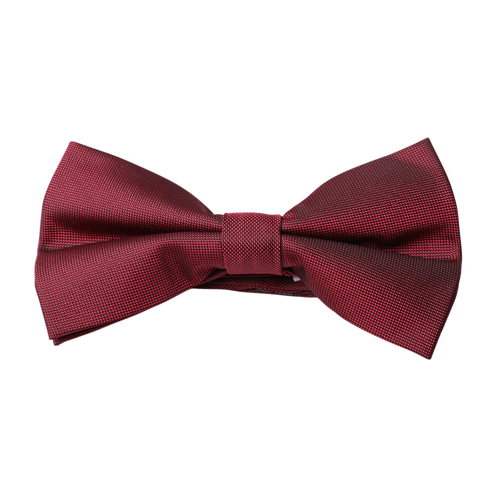 Corbatín formal Puro Ego rojo texturizado para hombre