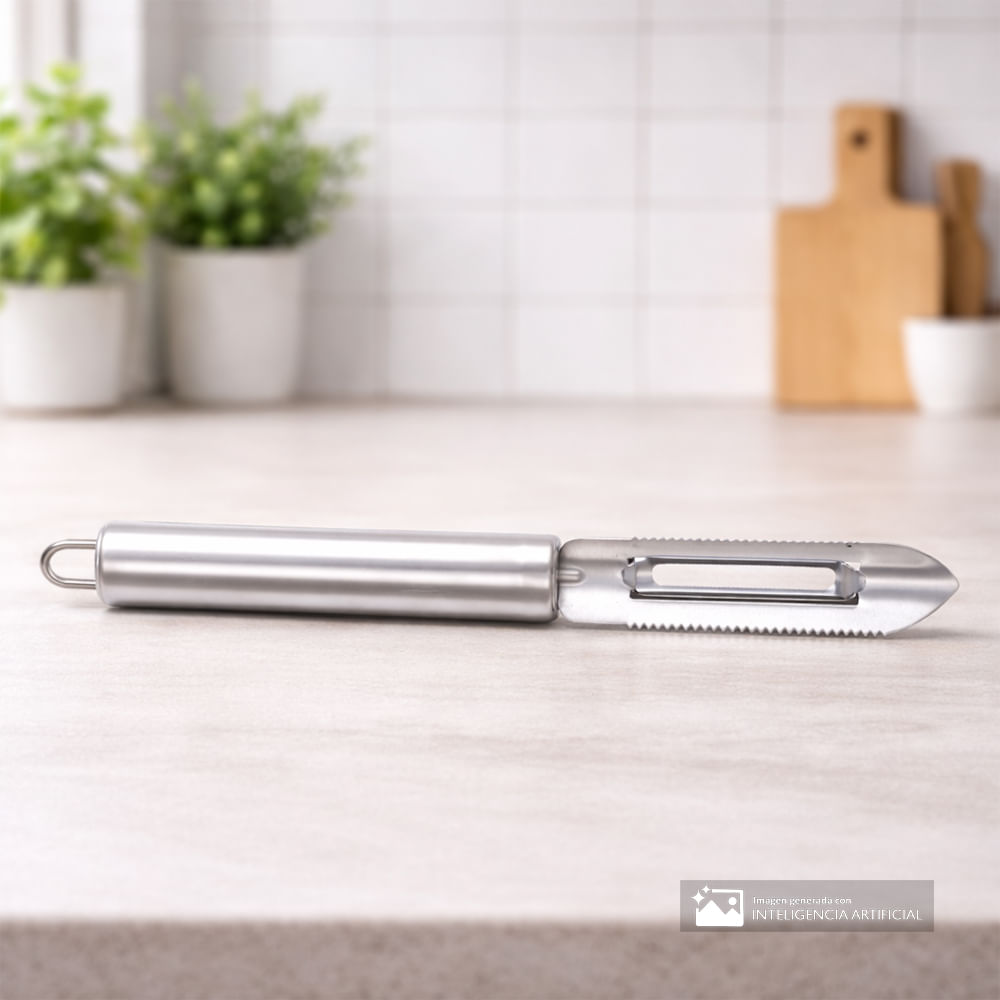 Pelador de acero inoxidable 21.5 cm
