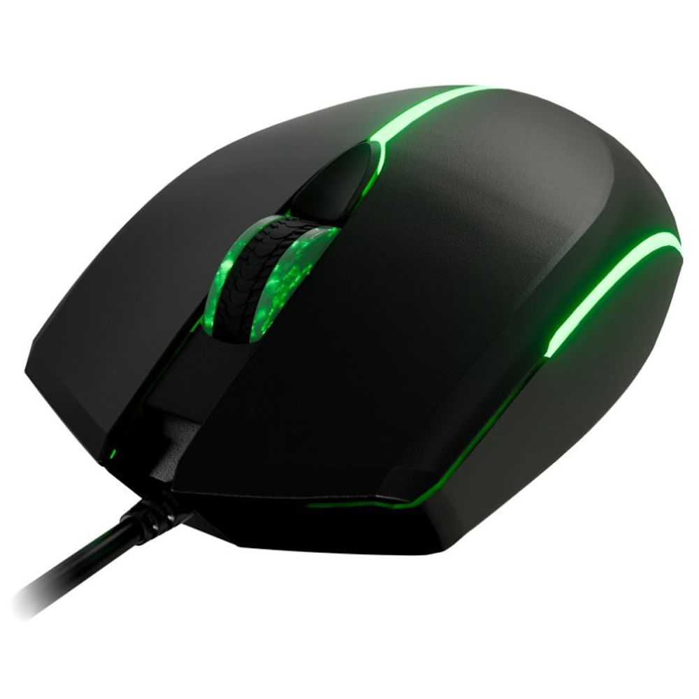 Mouse óptico cableado de 4 botones RGB Xtech