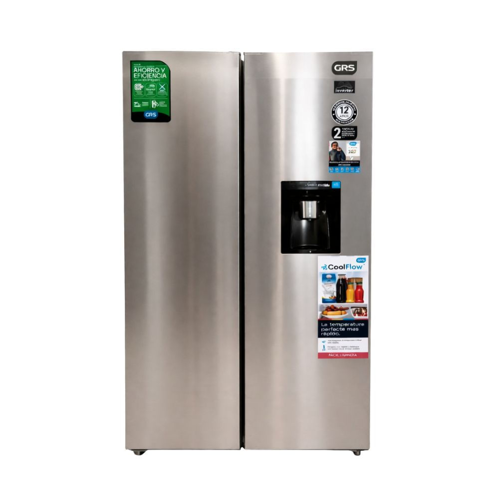 Refrigeradora Side by Side sin escarcha 16 pies GRSSI16SW