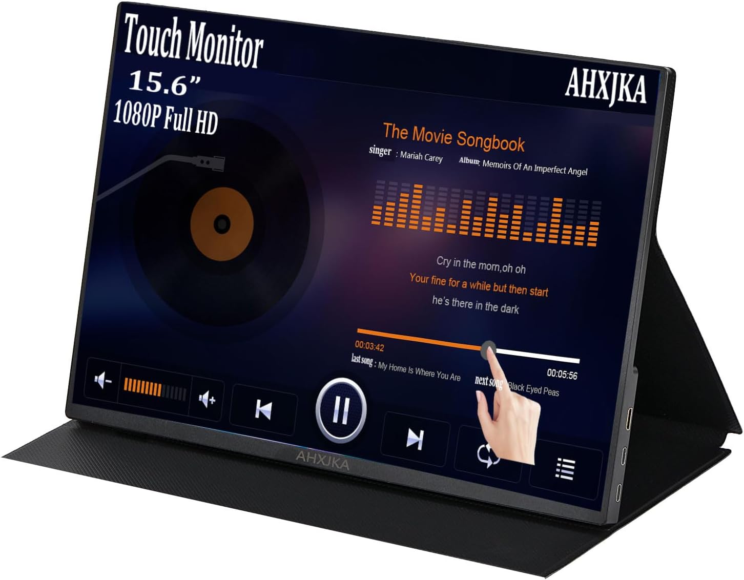 Monitor Portátil Táctil de 15.6 FHD