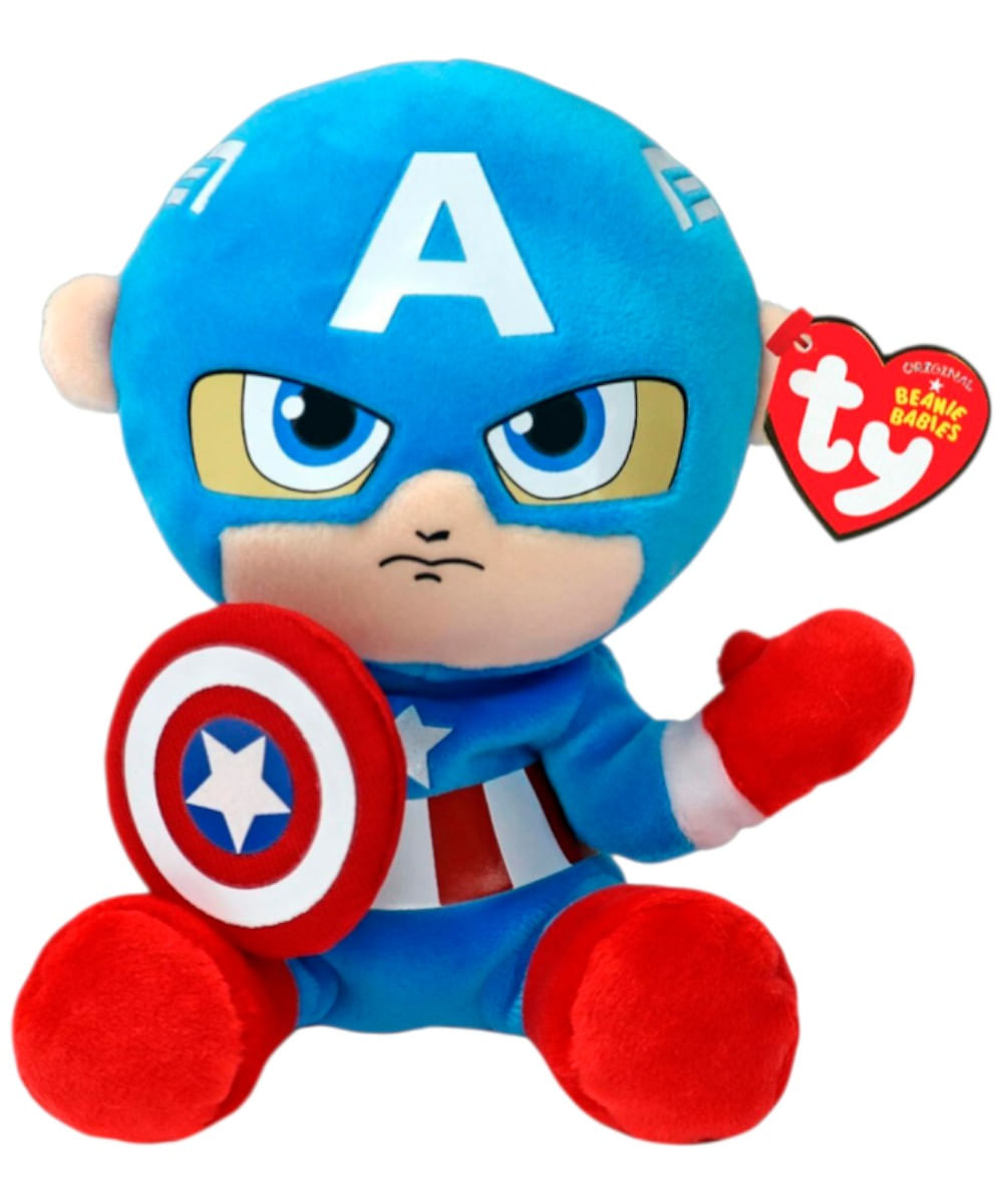 Ty marvel capitan america tamaño regular