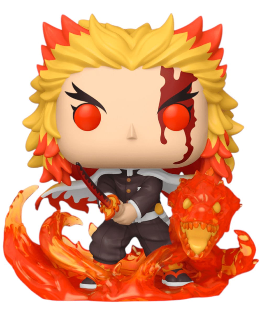 Funko pop premium demon slayer - rengoku 9th form