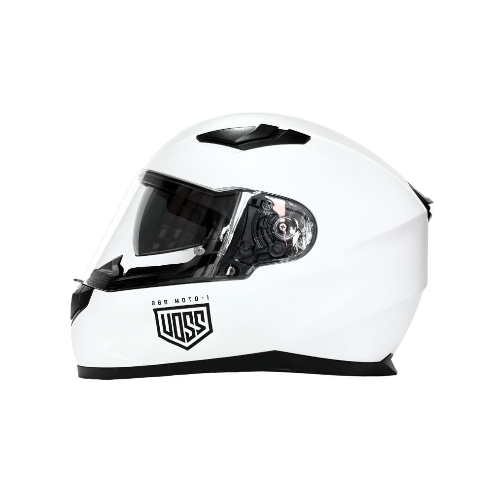 Casco VOSS 988 Moto-1 Matte White Talla XL
