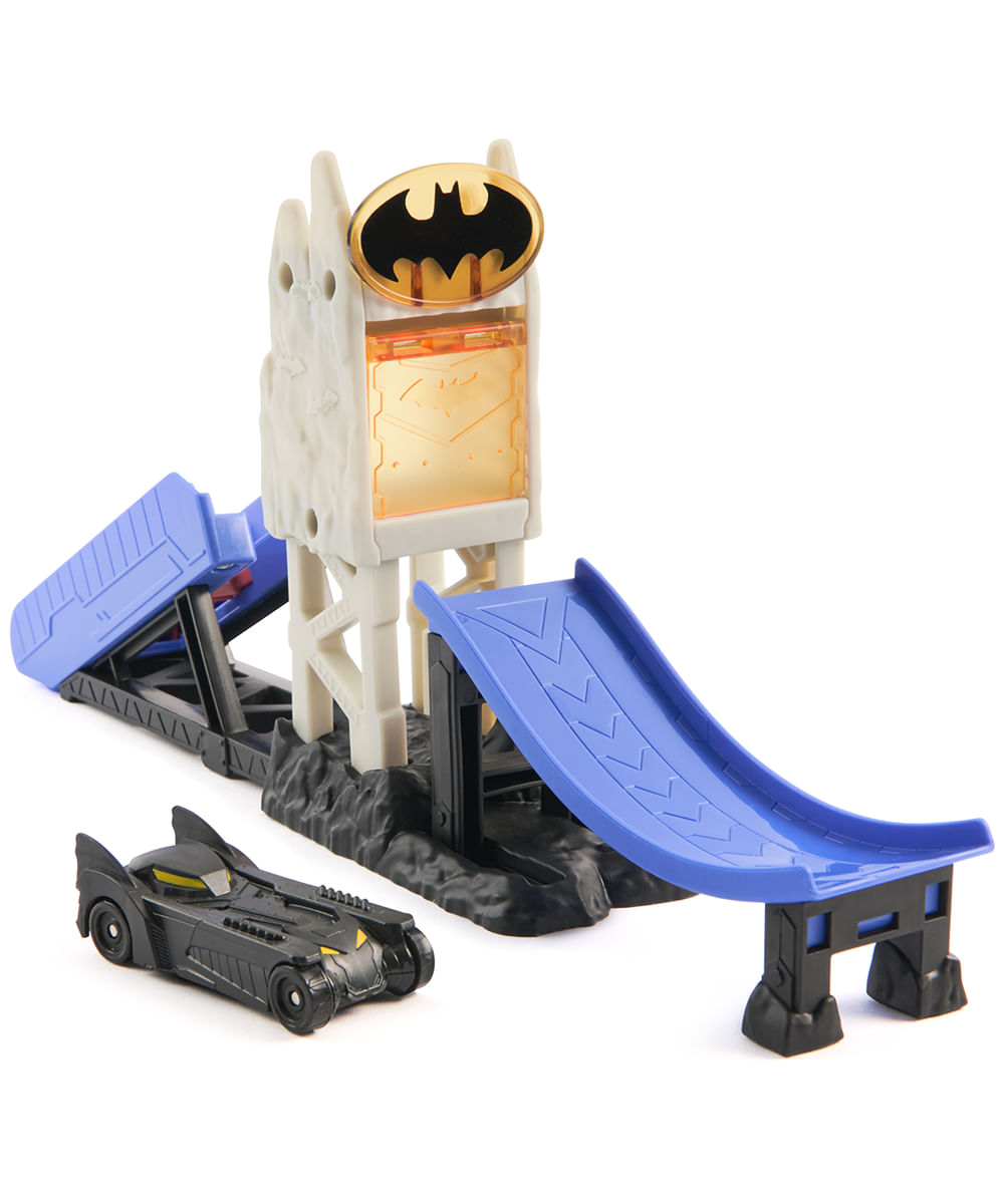 Mini set de lanzamiento Batman y Batimóvil