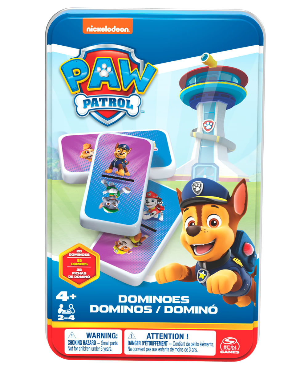 Juego de Mesa domino de 6 Paw Patrol