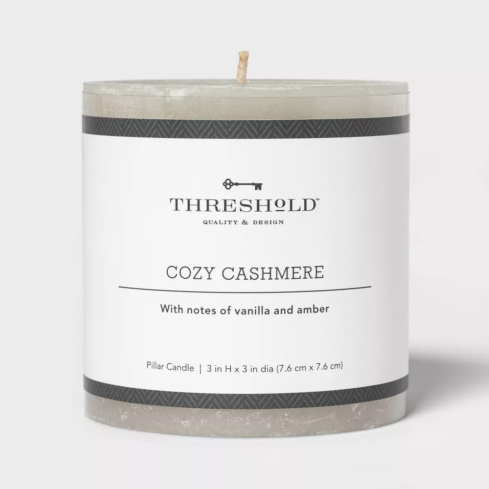 Vela aromática Threshold cozy cashmere 7.6cm