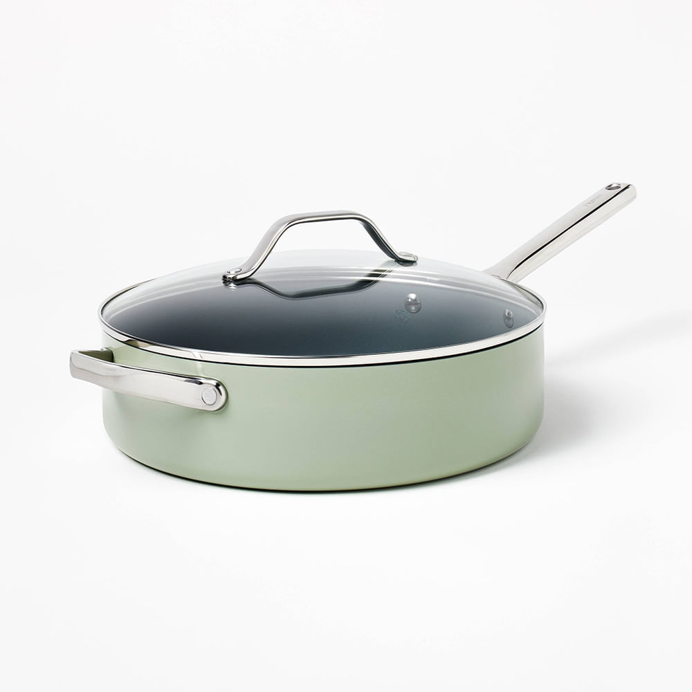 Olla Figmint de aluminio antiadherente con tapa 4.7 litros