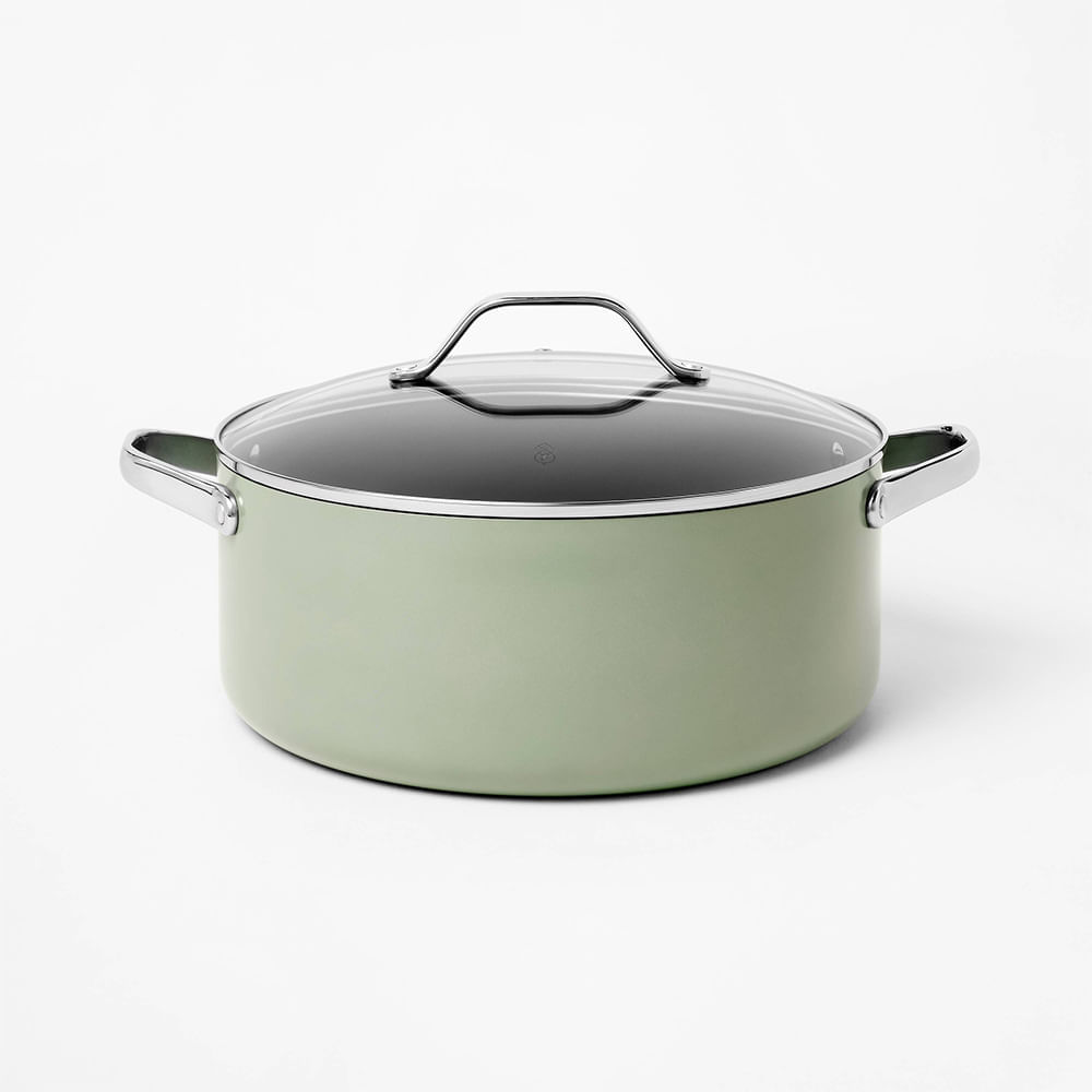 Olla Figmint de aluminio antiadherente con dos asas 7.6 litros