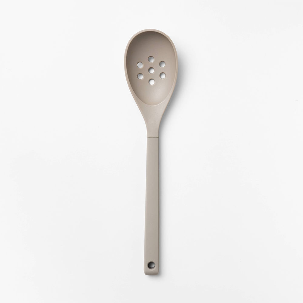 Cuchara ranurada Figmint de silicón